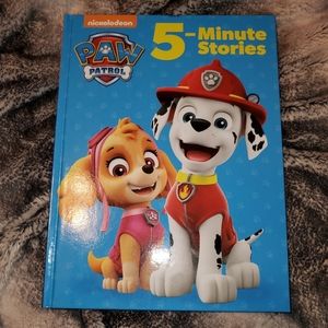 Paw Patrol 5 Minute Stories Hardcover Book